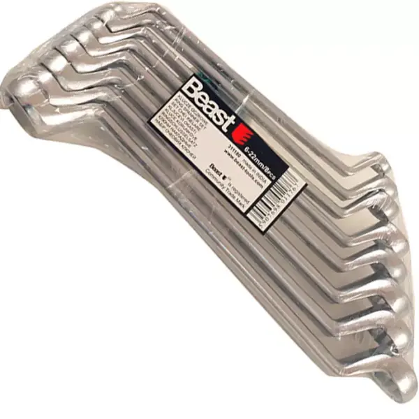 juego llaves estrella acodadas 6 22mm beast