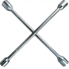 llave de cruz para ruedas coche