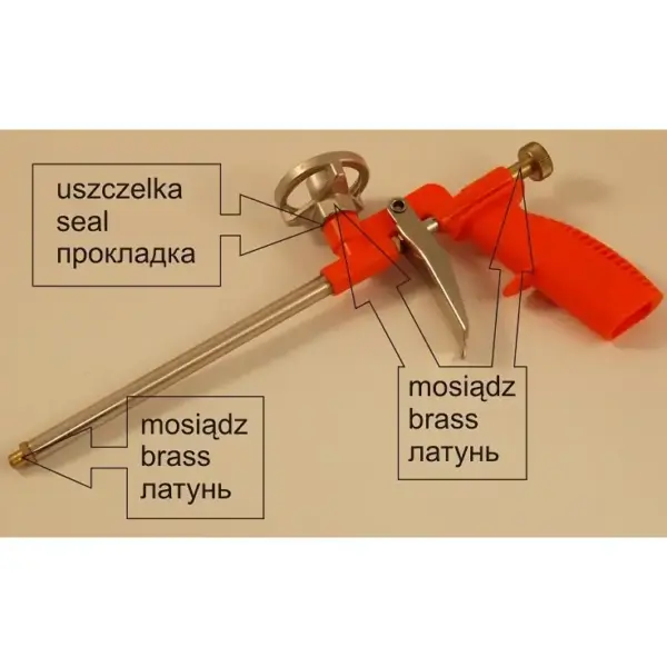 Pistola para aplicar poliuretano