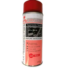 pintura anticalorica roja spray