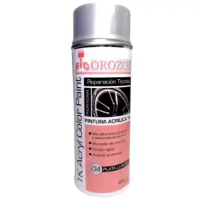 pintura spray aluminio llantas sio