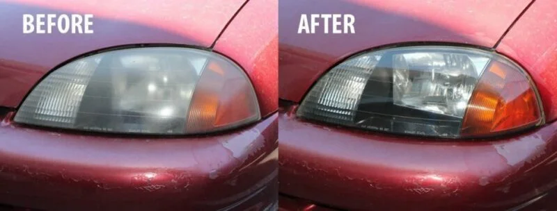Car Restowipes Kit de restauración de faros, toallitas de limpieza, pulir  faros Lens Restore Cleaner DIY Polishing