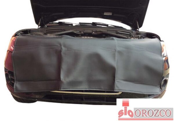protector cubre frontal coche taller mecanico