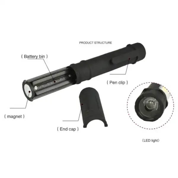 mini lampara linterna trabajo led sio