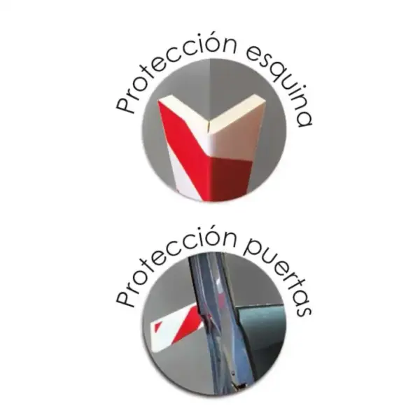 protectores parking esquinas 2 unidades