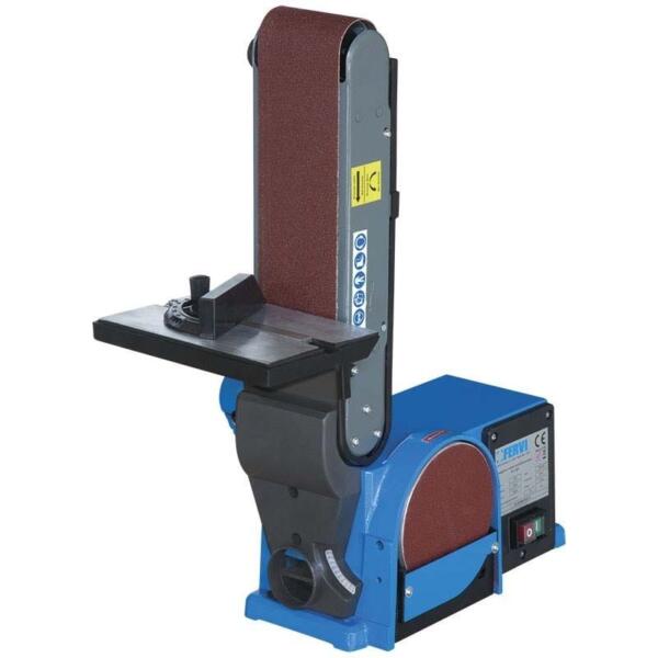 Lijadora de Banda y Disco Inclinable de Sobremesa 230v 500w