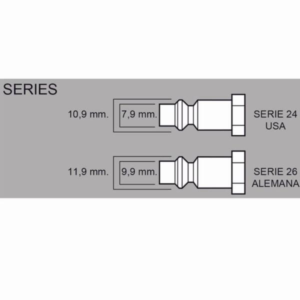 Series 24 y 26 racords