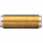 Racor Empalme Metálico Recto para Tubo Tecalan Aire Comprimido 11 mm.
