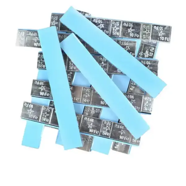 contrapesas adhesivas llantas 5-10 gramos tiras 3