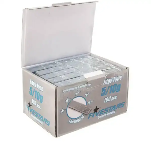 contrapesas adhesivas llantas 5-10 gramos tiras 4