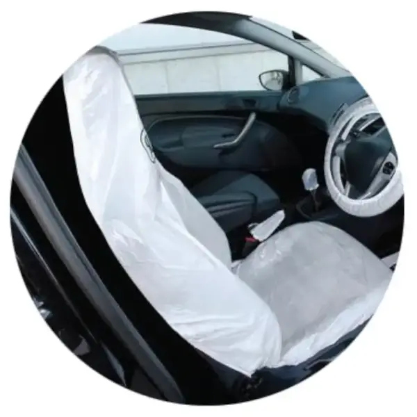 fundas asiento desechables coche taller