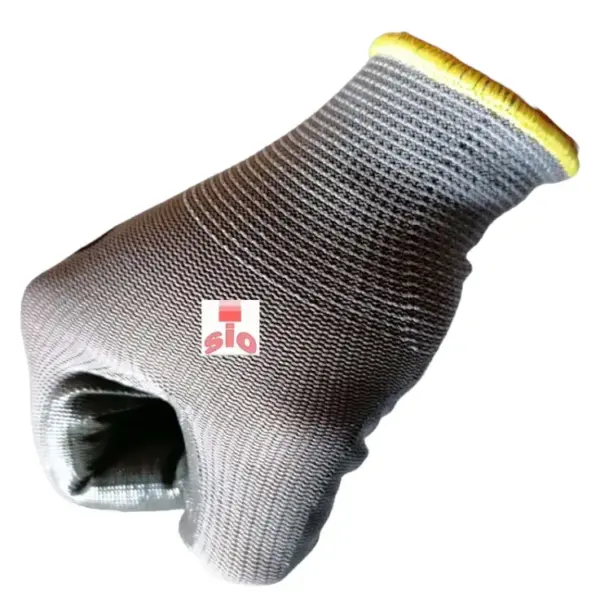 guantes de nitrilo nylon gris sio mecanico