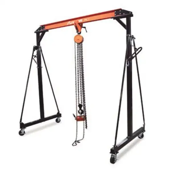 puente movil con soporte para polipastos unicraft pk 1 2