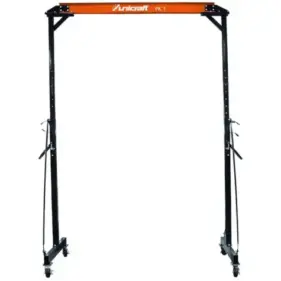 puente movil con soporte para polipastos unicraft pk-1