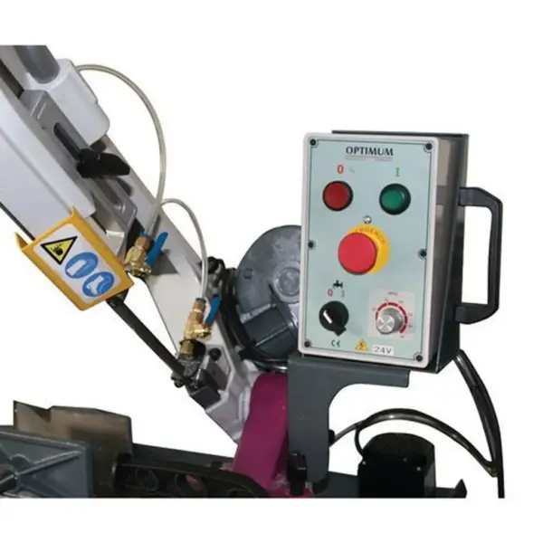 sierra de cinta metal optimum s-150-g vario