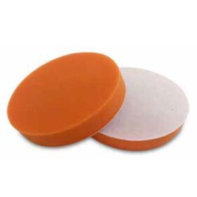 tampon boina espuma pulir naranja 150mm