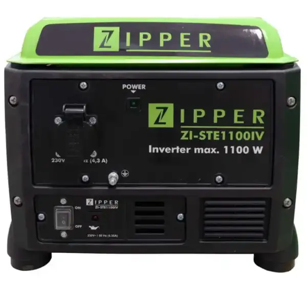 ziper zi-ste1100iv grupo electrogeno generador de corriente inverter 3