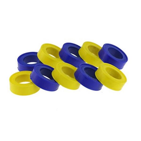 Rollo de cinta de teflon 12mm. x 8 metros ( paquete 10 unidades )
