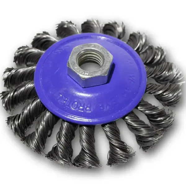 cepillo de acero para amoladora