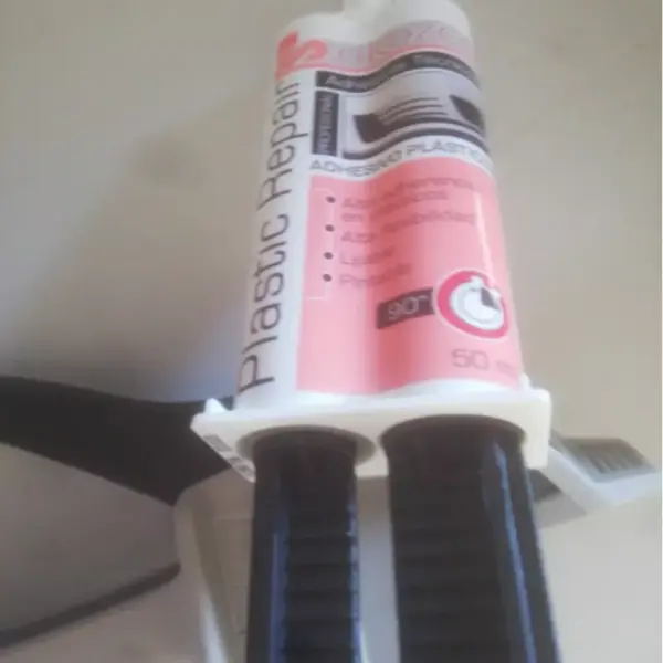 pistola 2 componentes y bote reparación plásticos