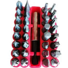 Puntas Destornillador de Atornillar 1/4" 32 Piezas