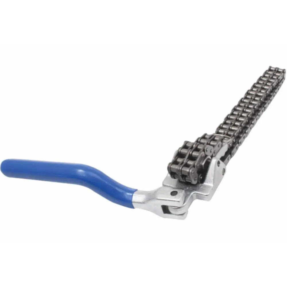 Llave Para Filtros de Aceite de Cadena Doble Profesional 6-16cm. 5 llave filtros aceite cadena doble fuerte sio