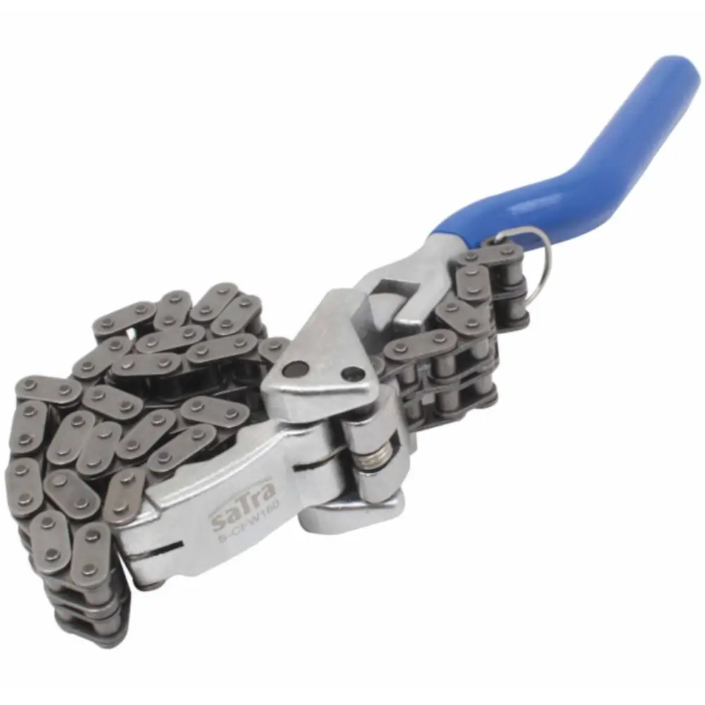 Llave Para Filtros de Aceite de Cadena Doble Profesional 6-16cm. 4 llave filtros aceite cadena doble fuerte sio