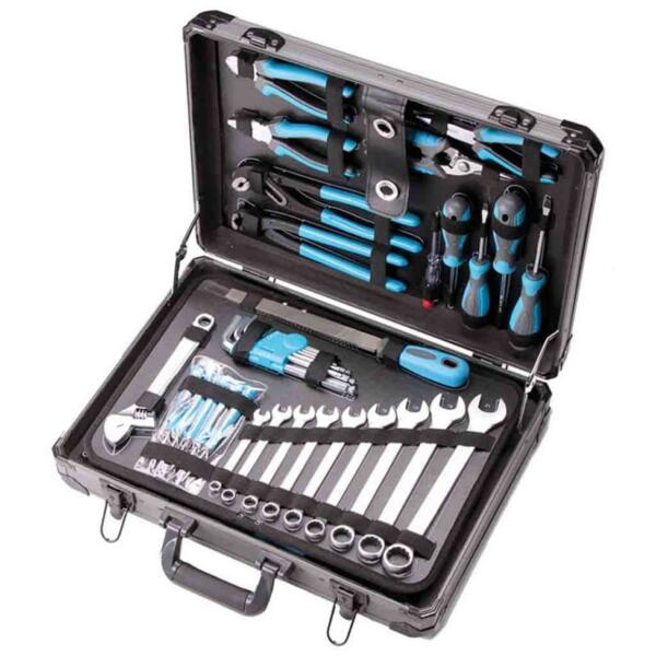 maleta con 136 herramientas fervi 0105-2