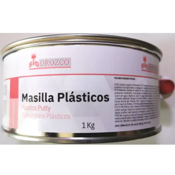 masilla para plásticos 1kg sio
