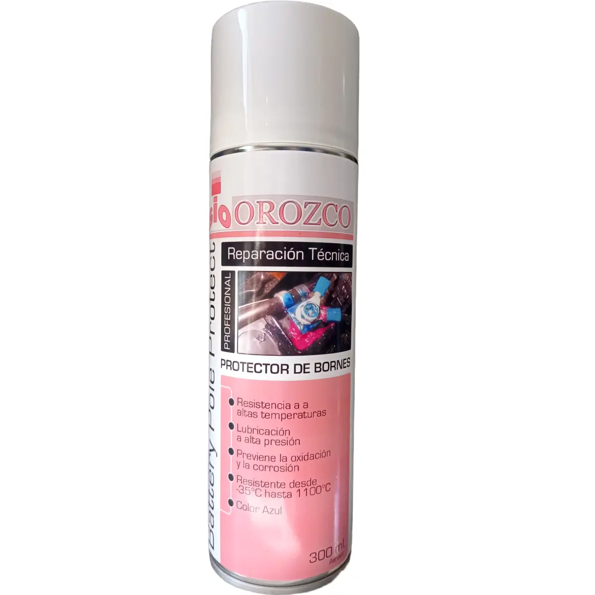 Protector Bornes Batería Grasa en Spray 300ml 1 protector de polos grasa bornes bateria 300ml sio
