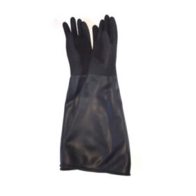 Guantes de látex extralargos para cabina chorreadora de arena