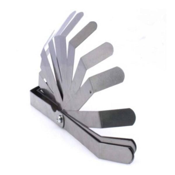 Juego Galgas de Medicion Espesor 0,05 a 1mm. 16 Hojas