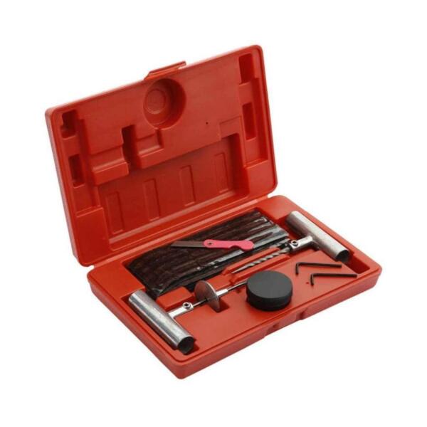 Kit de Reparación de Neumáticos Profesional en Estuche