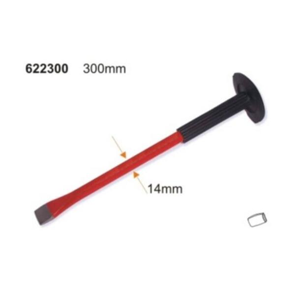 Escarpa Cincel con Protector 300 x 14 mm.