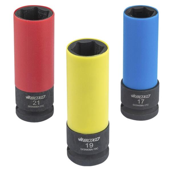 juego llaves vaso impacto ruedas 17-19-21mm boxo sio 3