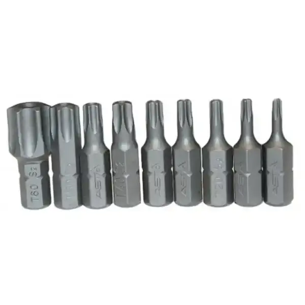 juego llaves vaso torx en estuche sio 3