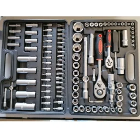 juego llaves vaso y carracas 108 piezas 341082 sio