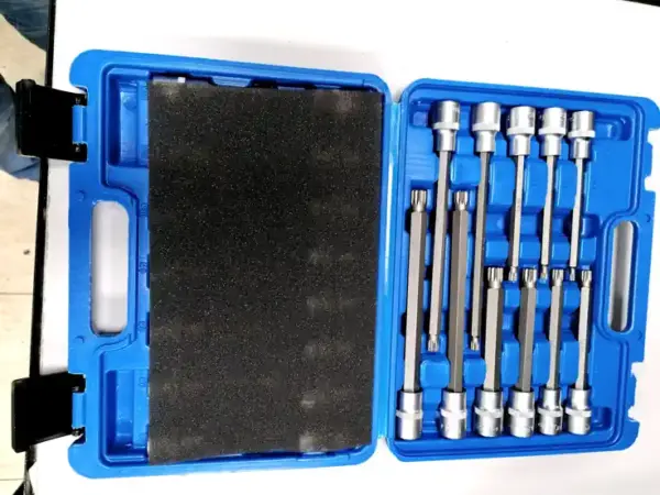 juego puntas llaves vaso xzn 1-2 estuche 26 herramientas sio