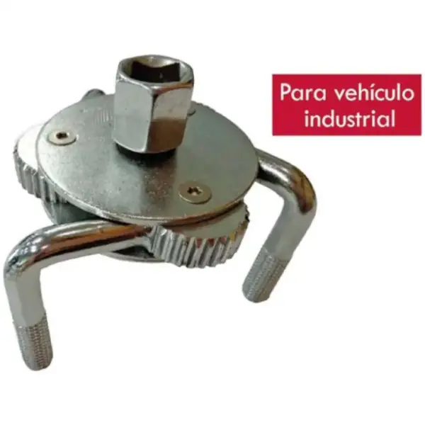 llave de filtro de aceite 3 garras vehiculo industrial