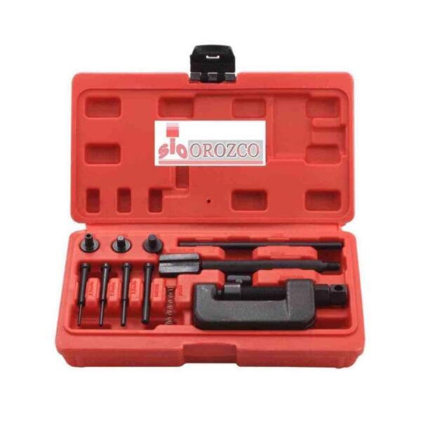 Kit Remachadora Extractor de Pasadores Cadena Transmision Moto y Bici
