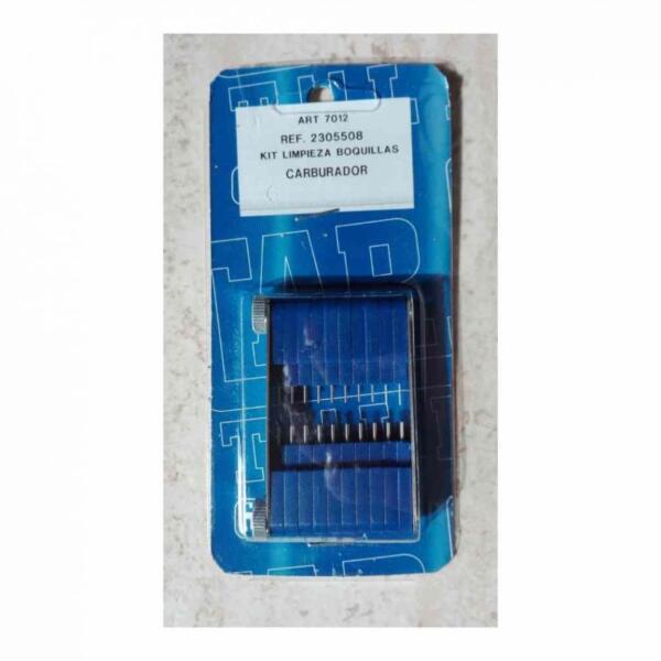Kit de Limpieza / Galgas Para Boquillas ( Chiclets ) Carburador de Moto