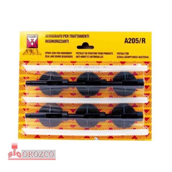 Recambio Para Pistola Antigravilla y Cera de Cavidades Siempre Limpia ( blister 6 uds. )
