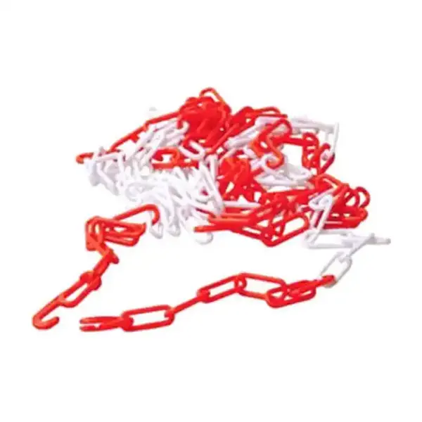Cadena de Advertencia - Seguridad PVC 5 Metros - Imagen 4
