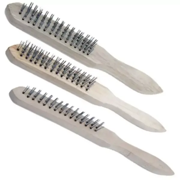 cepillos puas alambre set 3 cardas