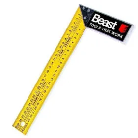 escuadra de aluminio para carpintero 350 mm