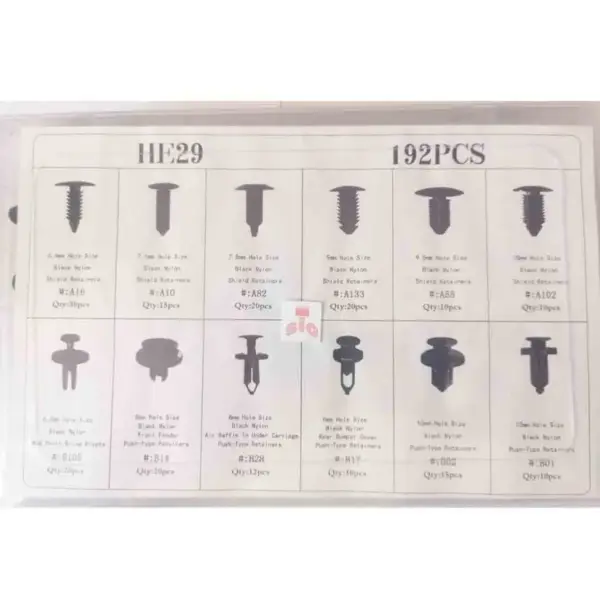 grapas tapiceria boton surtido 192 pc sio 2