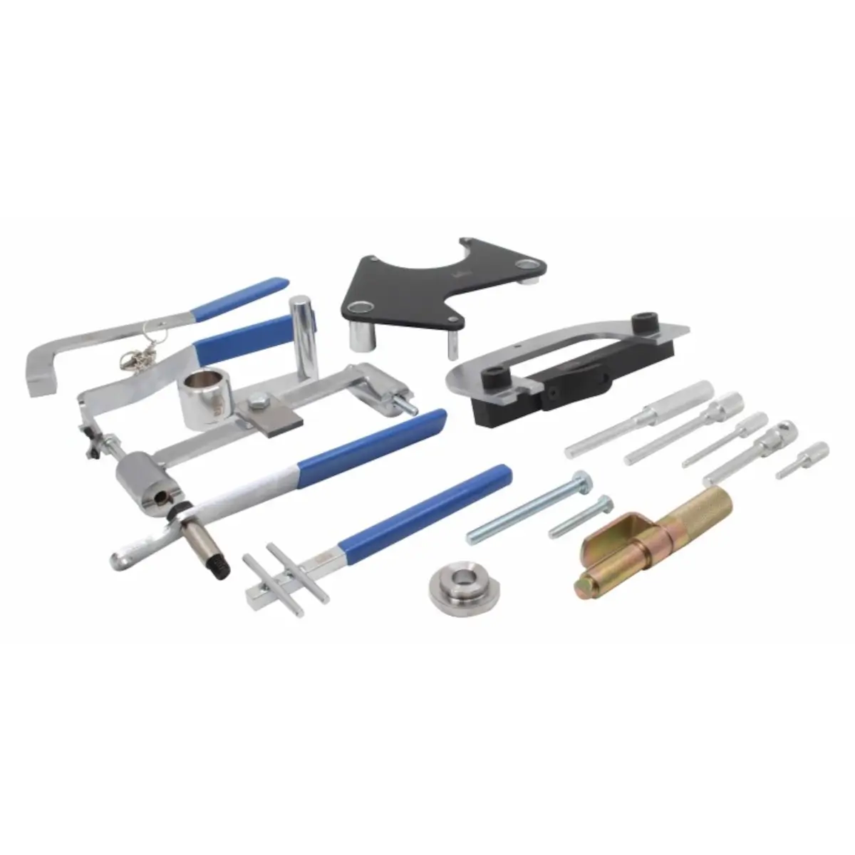 Juego Bloqueo Engranaje Distribución Multimarca – Renault Volvo Nissan Dacia Opel 5 Juego herramientas calado distribución coche compatible Renault Volvo Nissan Dacia Opel