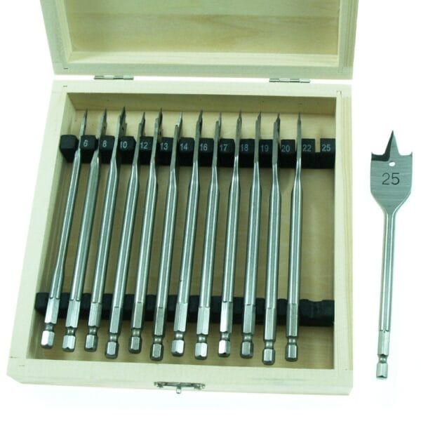 juego brocas de pala para madera 2 440320