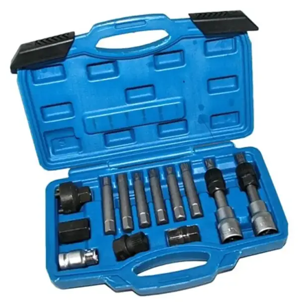 juego extractores poleas alternador coche estuche sio