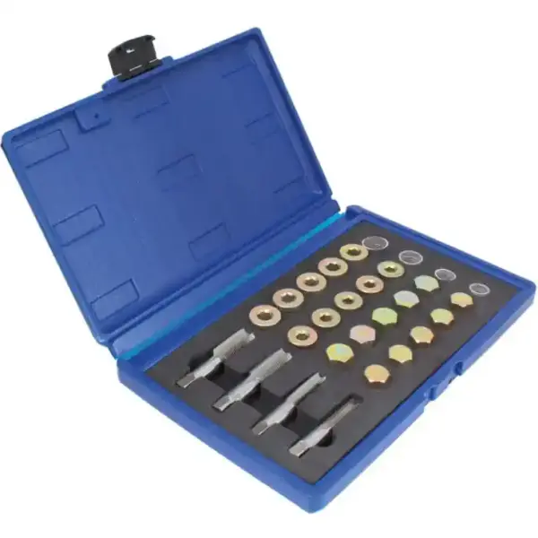 kit reparacion roscas tapones drenaje aceite carter coche sio